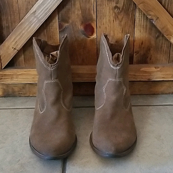 Suede Ankle Boots - Picture 2 of 7